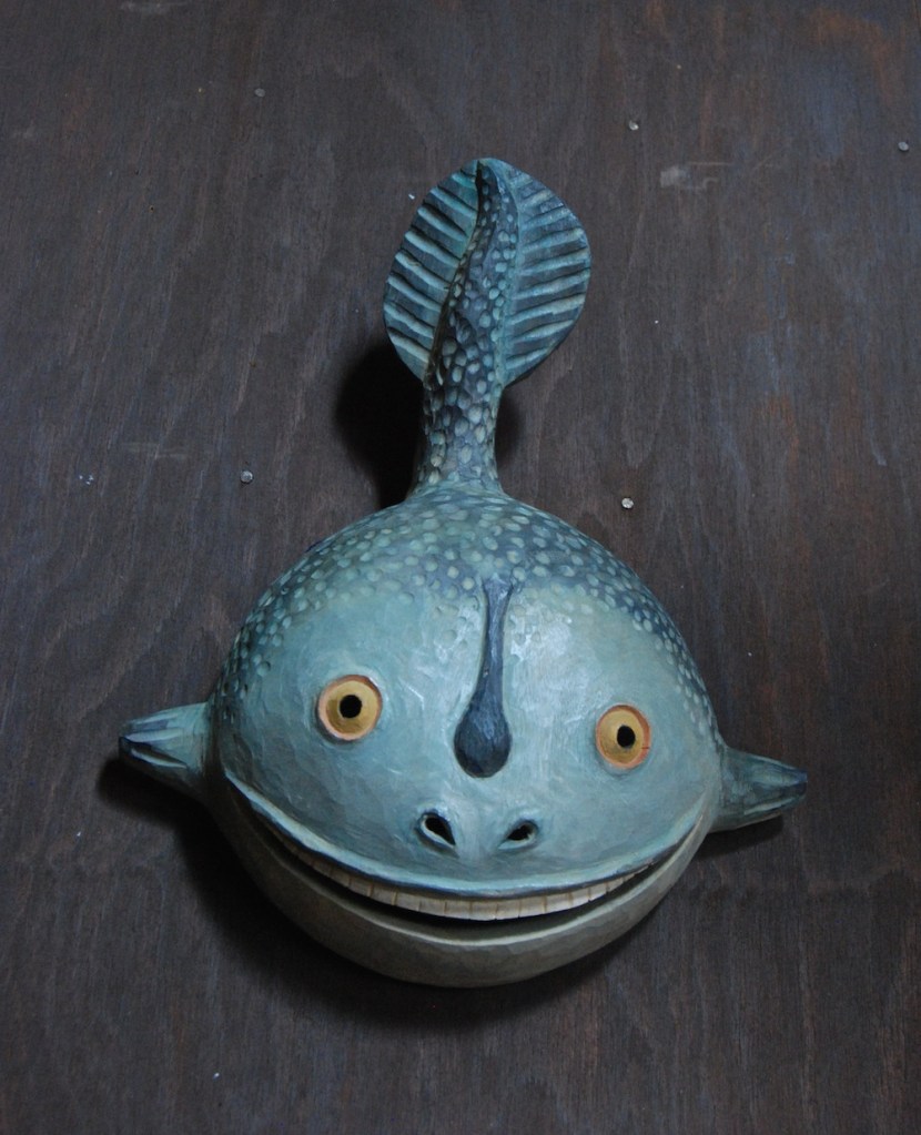 poisson sculpté