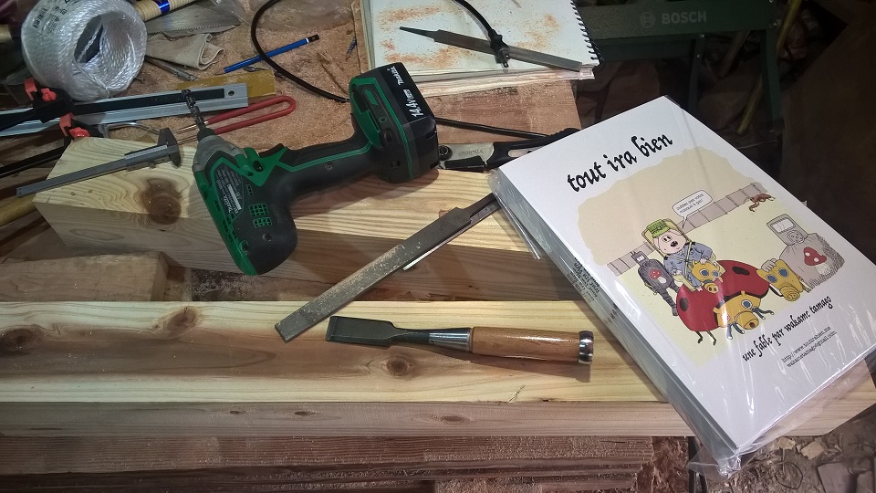 Couverture définitive, avec Cochon directeur de la mine de champignons.