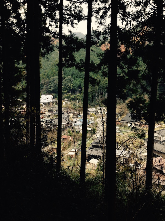 vue du village de la montagne